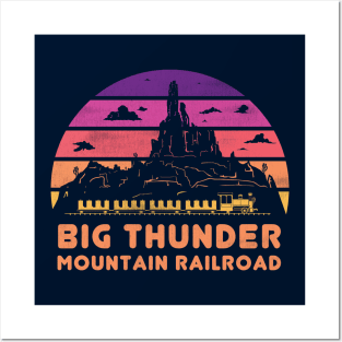 Big Thunder Sunset Posters and Art